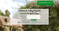 Desktop Screenshot of cottagestayuk.com
