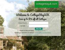 Tablet Screenshot of cottagestayuk.com